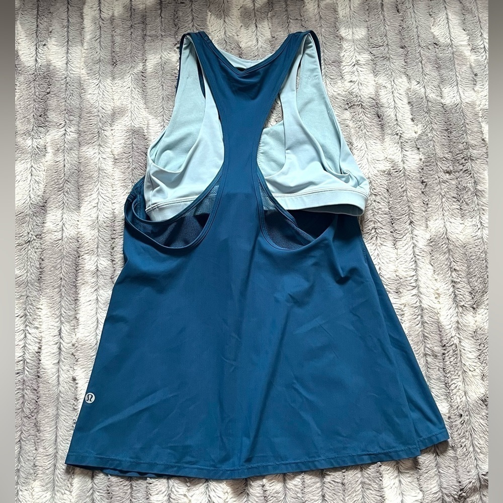 Lululemon Cross Conditioning 2-In-1 Tank Size 6 - Picture 3 of 8